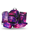 BAAGL  BAAGL SET 5 Skate Galaxy: hátizsák, tolltartó, táska, övtáska, notebook tok