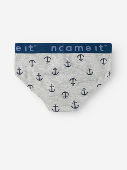 name it Három fiús slip szett szürke és kék színben