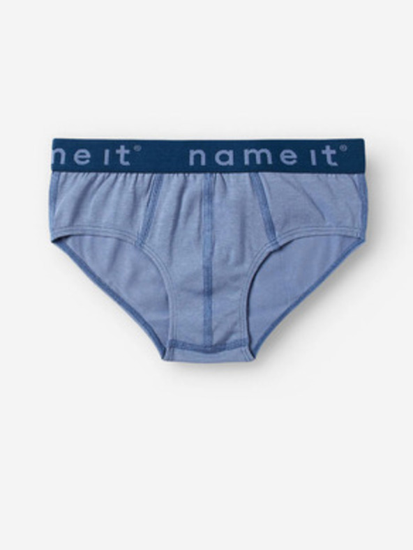 name it Három fiús slip szett szürke és kék színben