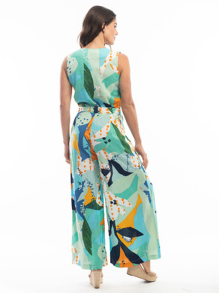 Orientique Türkiz női mintás overall