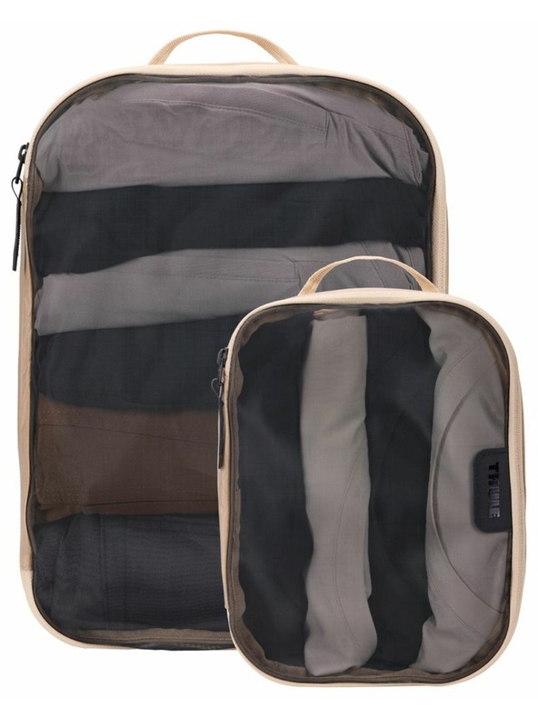 Thule Thule Packing cube szett 1 közepes és 1 kis szervezővel TPCS204 - finom bézs