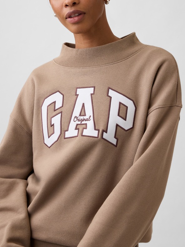 GAP Oversize polár pulóver GAP