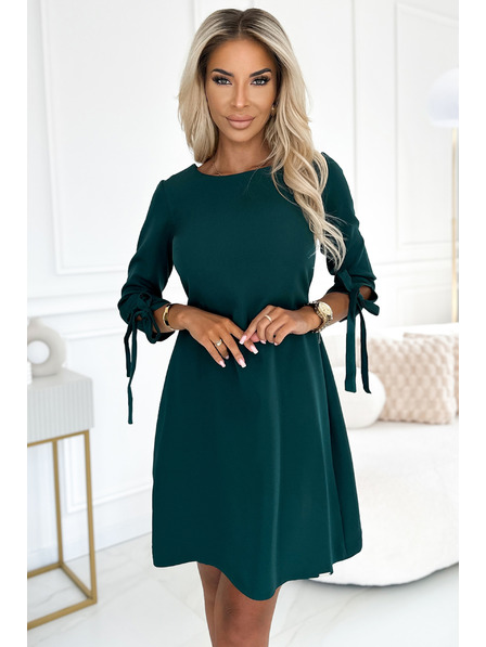 numoco Trapéz ruha masnival - zöld Numoco ALICE ALICE