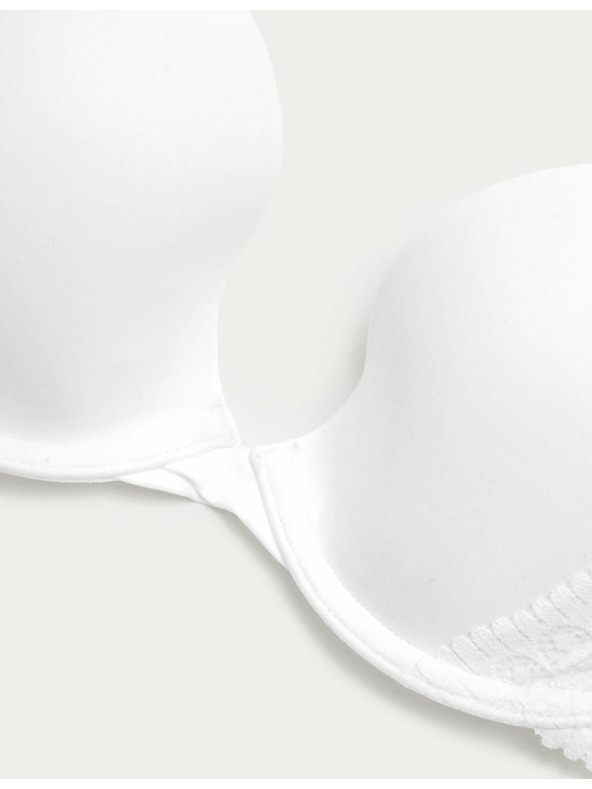Marks & Spencer Sima Body Soft™ dekoltált melltartó csontokkal, méret A–E Marks & Spencer fehér