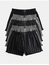Marks & Spencer Szövött Supima® boxeralsó magas pamuttartalommal, 5 db csomag Marks & Spencer fekete