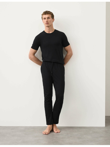 Marks & Spencer Marks & Spencer fekete Supima® pamut keverék trikó