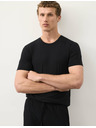 Marks & Spencer Marks & Spencer fekete Supima® pamut keverék trikó