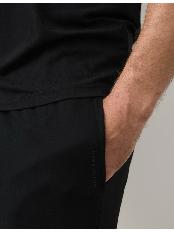 Marks & Spencer Marks & Spencer fekete Supima® pamut keverék trikó