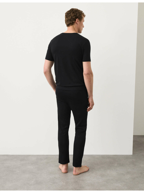 Marks & Spencer Marks & Spencer fekete Supima® pamut keverék trikó