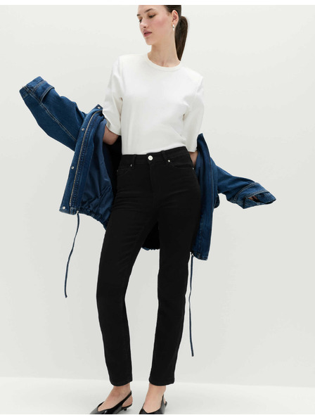 Marks & Spencer Sienna sztreccs egyenes szárú farmer Marks & Spencer fekete