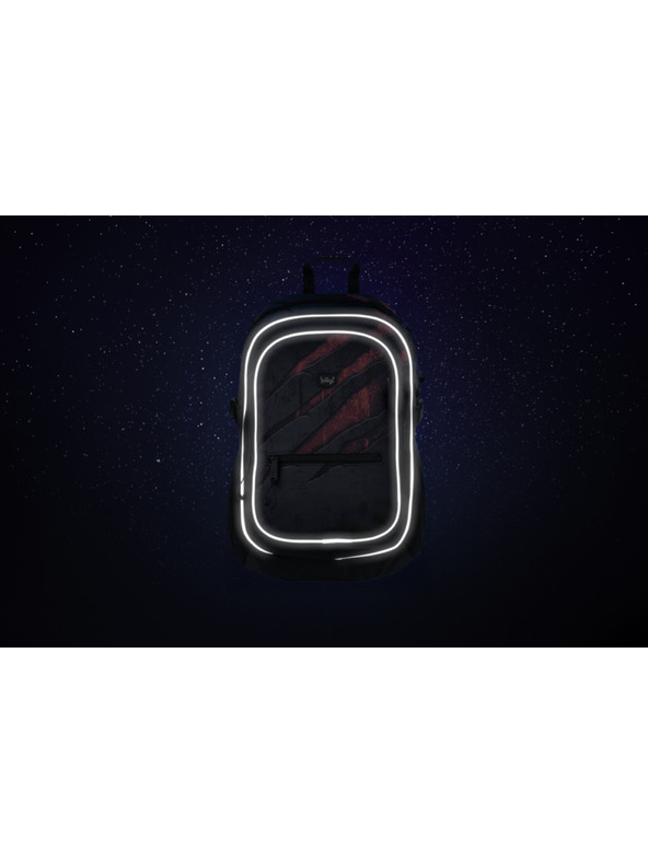 BAAGL  BAAGL SET 5 Core Láva: hátizsák, tolltartó, zsák, övtáska, notebooktok