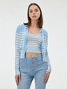 Orsay ORSAY Világoskék csíkos női kardigán