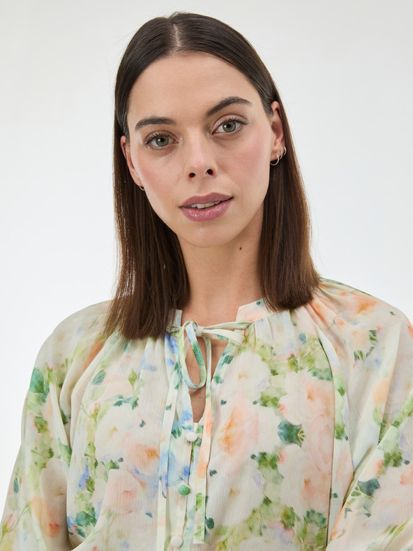 Orsay ORSAY Világos zöld mintás női blúz