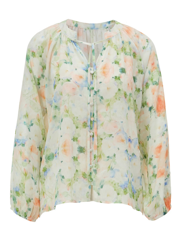 Orsay ORSAY Világos zöld mintás női blúz