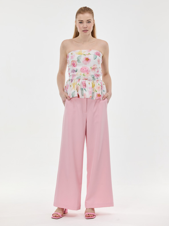 Orsay ORSAY Rózsaszín női top pánt nélkül