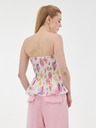 Orsay ORSAY Rózsaszín női top pánt nélkül