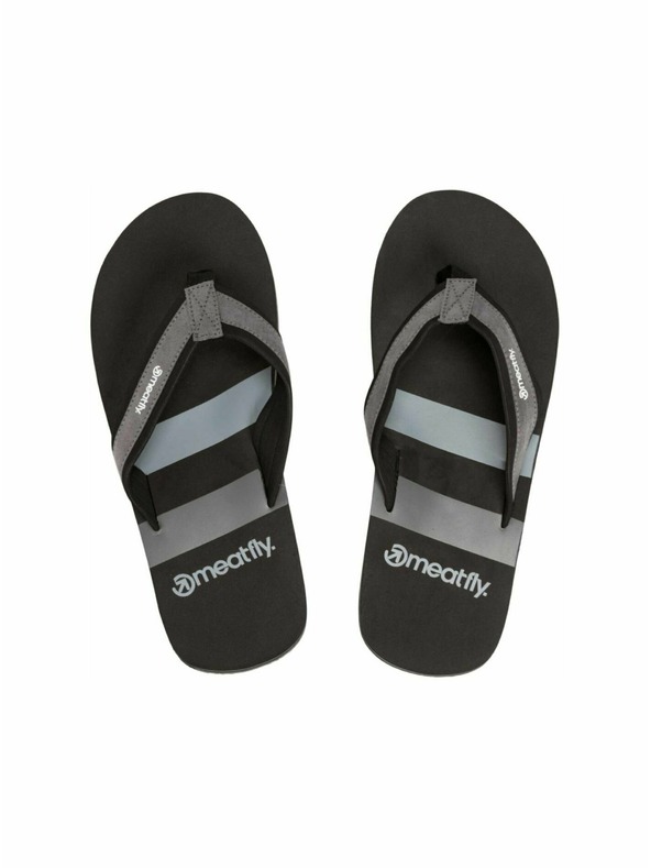 Meatfly Meatfly férfi papucs Anders Black/Grey