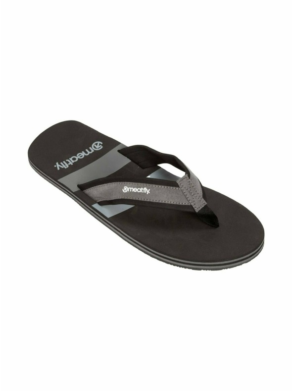 Meatfly Meatfly férfi papucs Anders Black/Grey