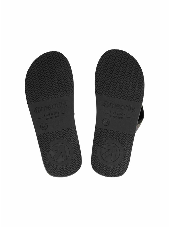Meatfly Meatfly férfi papucs Anders Black/Grey