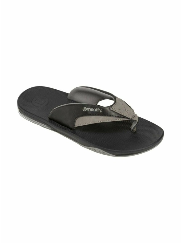 Meatfly Meatfly férfi papucs Wes Black/Grey