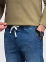 Ombre Clothing Férfi farmernadrág JOGGERS mosott hatással - kék V2 OM-PADJ-0267 Ombre Clothing