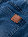 Ombre Clothing Férfi farmernadrág JOGGERS mosott hatással - kék V2 OM-PADJ-0267 Ombre Clothing