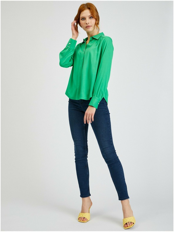 Orsay ORSAY zöld női szaténblúz