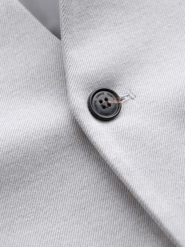 Ombre Clothing Ombre Clothing férfi barna színű kabát állógallérral