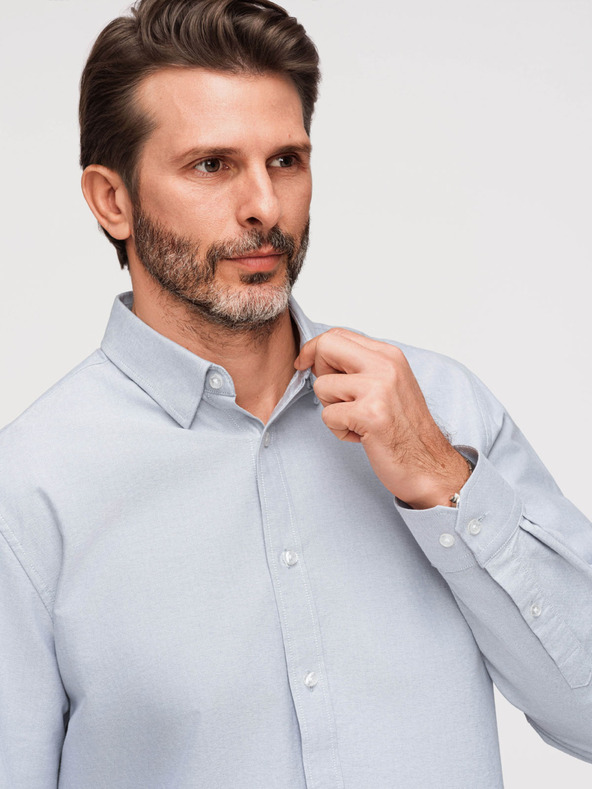 Ombre Clothing Férfi Oxford ing Ombre Clothing V1 OM-SHOS-0172 OM-SHOS-0172