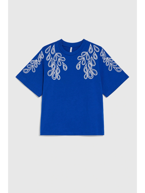 Moodo Pamut póló kék Moodo