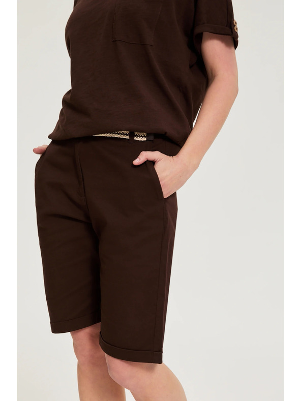 Moodo Pamut rövidnadrág barna Moodo