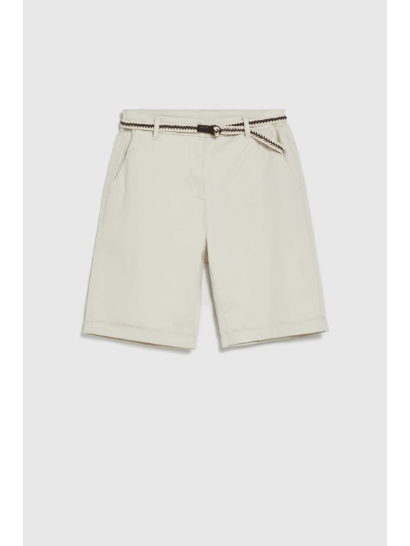 Moodo Pamut rövidnadrág bézs Moodo