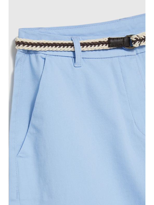 Moodo Pamut rövidnadrág égszínkék Moodo