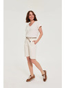 Moodo Pamut rövidnadrág fehér Moodo