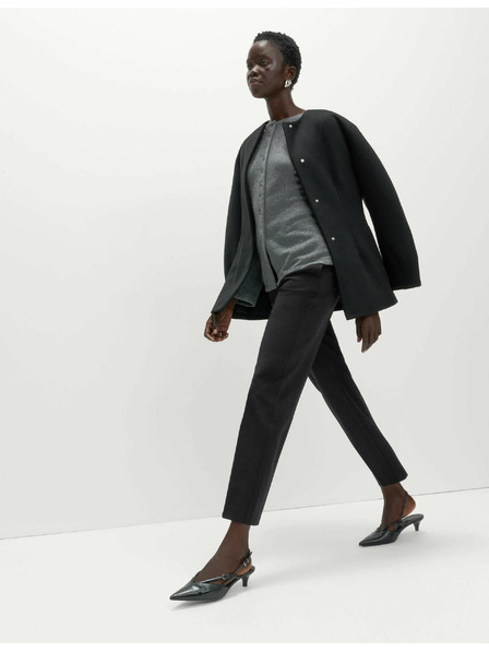 Marks & Spencer Szűkített nadrág a bokáig Marks & Spencer fekete