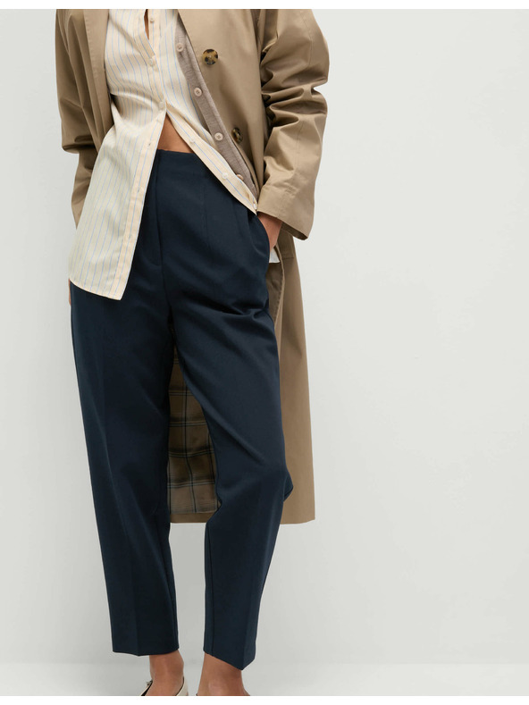 Marks & Spencer Marks & Spencer szűkült boka hosszúságú nadrág tengerkék