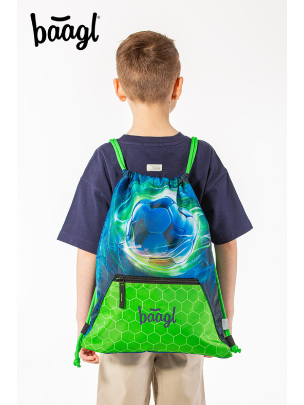 BAAGL  BAAGL SET 5 Zippy Plus Focilabda: táska, tolltartó, zsák, kötény, pénztárca