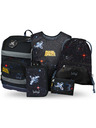 BAAGL  BAAGL SET 5 Zippy Plus Pixel Space: táska, tolltartó, zsák, kötény, pénztárca