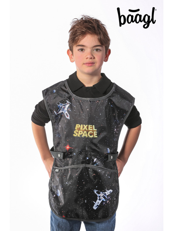 BAAGL  BAAGL SET 5 Zippy Plus Pixel Space: táska, tolltartó, zsák, kötény, pénztárca