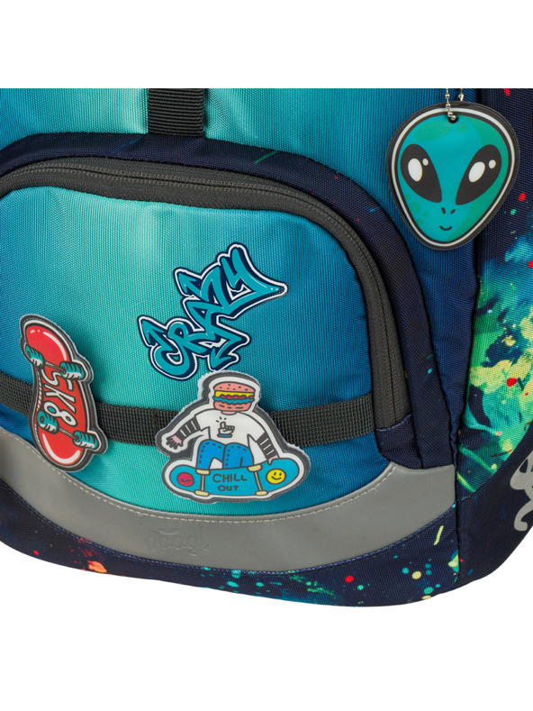 BAAGL  BAAGL Iskolai hátizsák Airy Chill