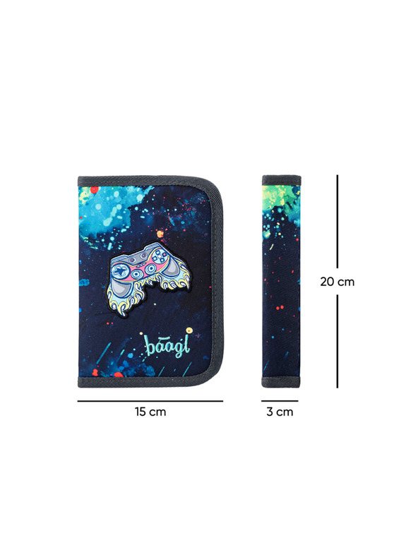 BAAGL  BAAGL SET 3 Airy Chill: hátizsák, tolltartó, zsák