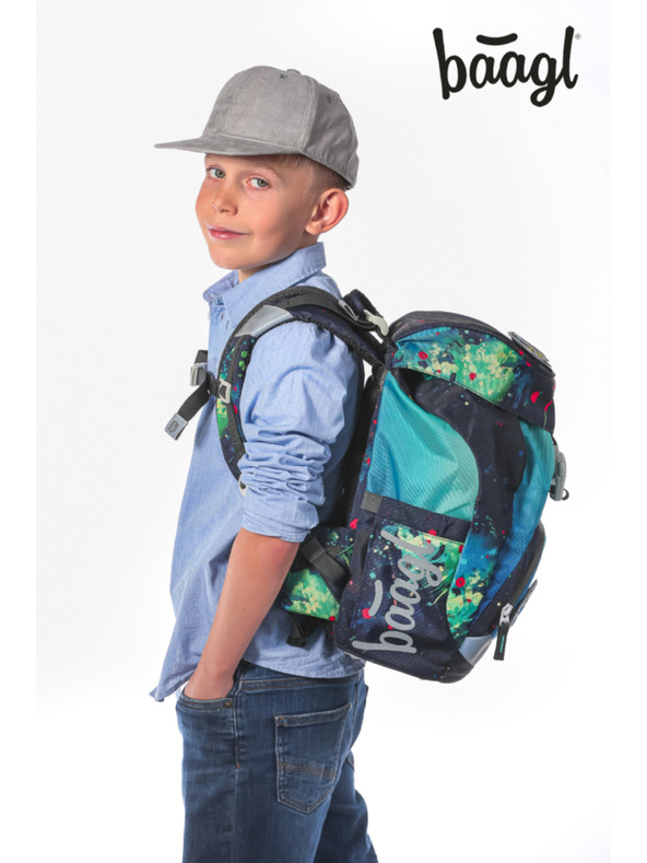 BAAGL  BAAGL SET 5 Airy Chill: hátizsák, tolltartó, zsák, kötény, pénztárca