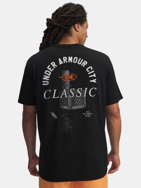 Under Armour Férfi póló Under Armour UA M 60/40S CITY CLASSIC SS-BLK