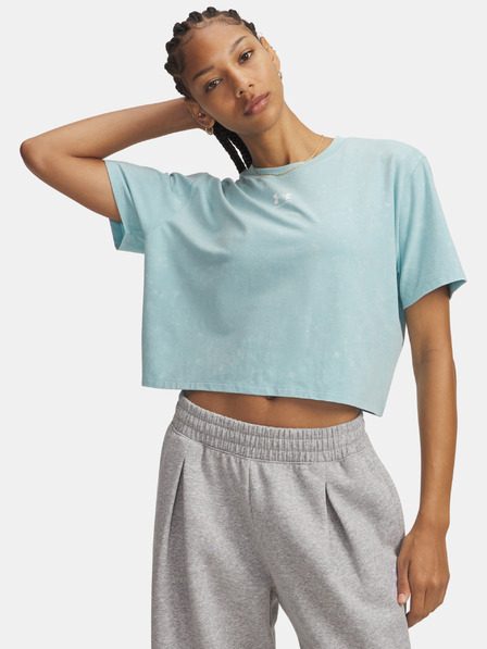 Under Armour Női póló Under Armour UA Rival Boxy Tee Wash