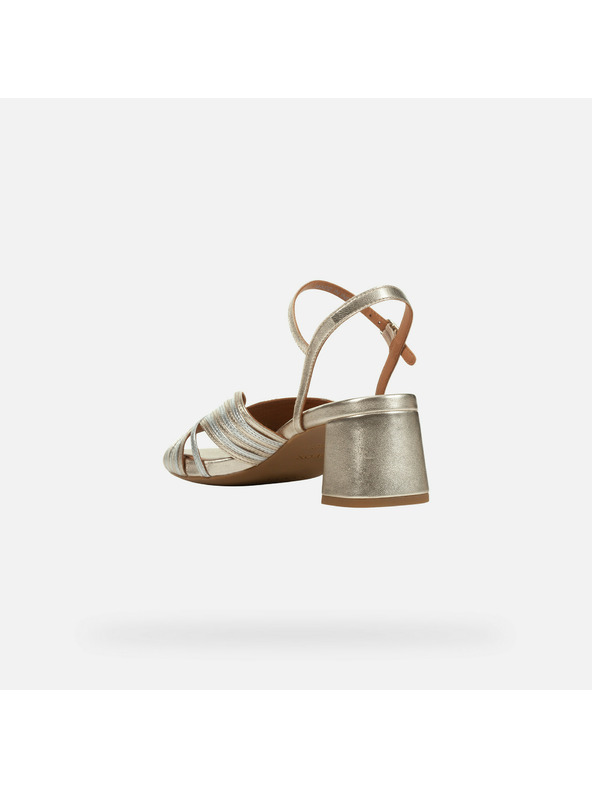 Geox Ezüst női szandál Geox Genziana Mid