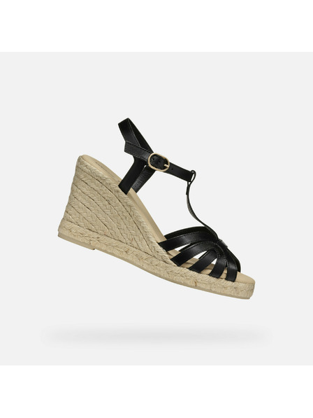 Geox Fekete női szandál Geox Gelsa