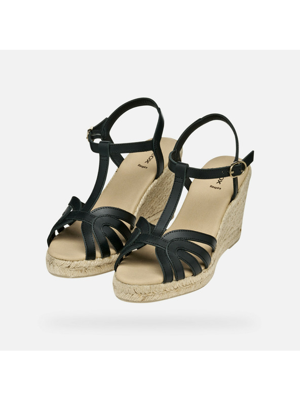 Geox Fekete női szandál Geox Gelsa