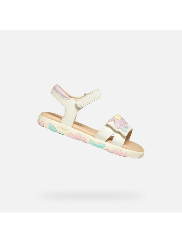 Geox Fehér lányka szandál Geox Sandal Haiti