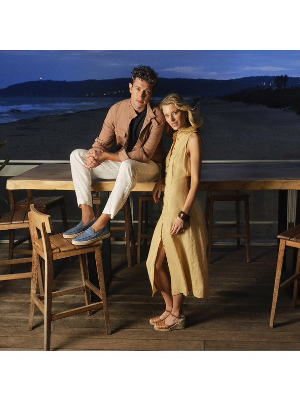 Geox Kék férfi mokaszin Geox Costuni