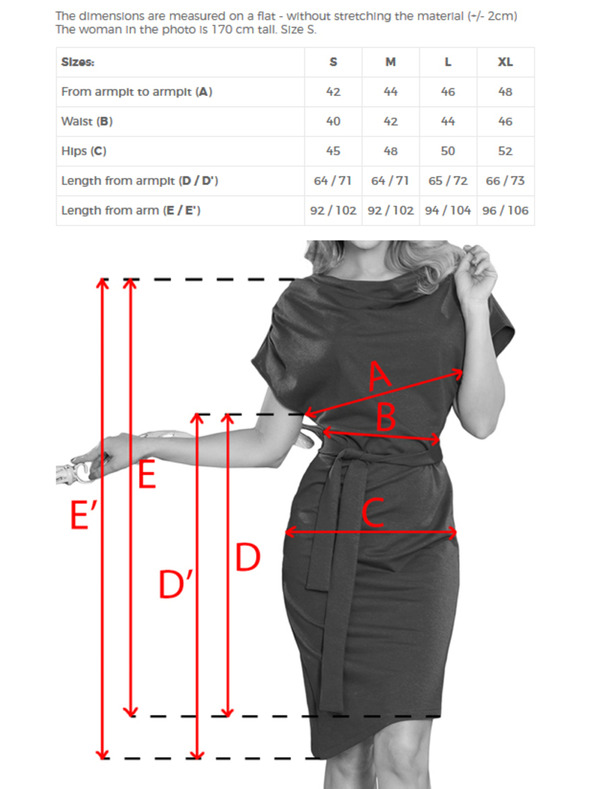 numoco ROXI kényelmes ruha aszimmetrikus szoknyával és övvel - pisztácia